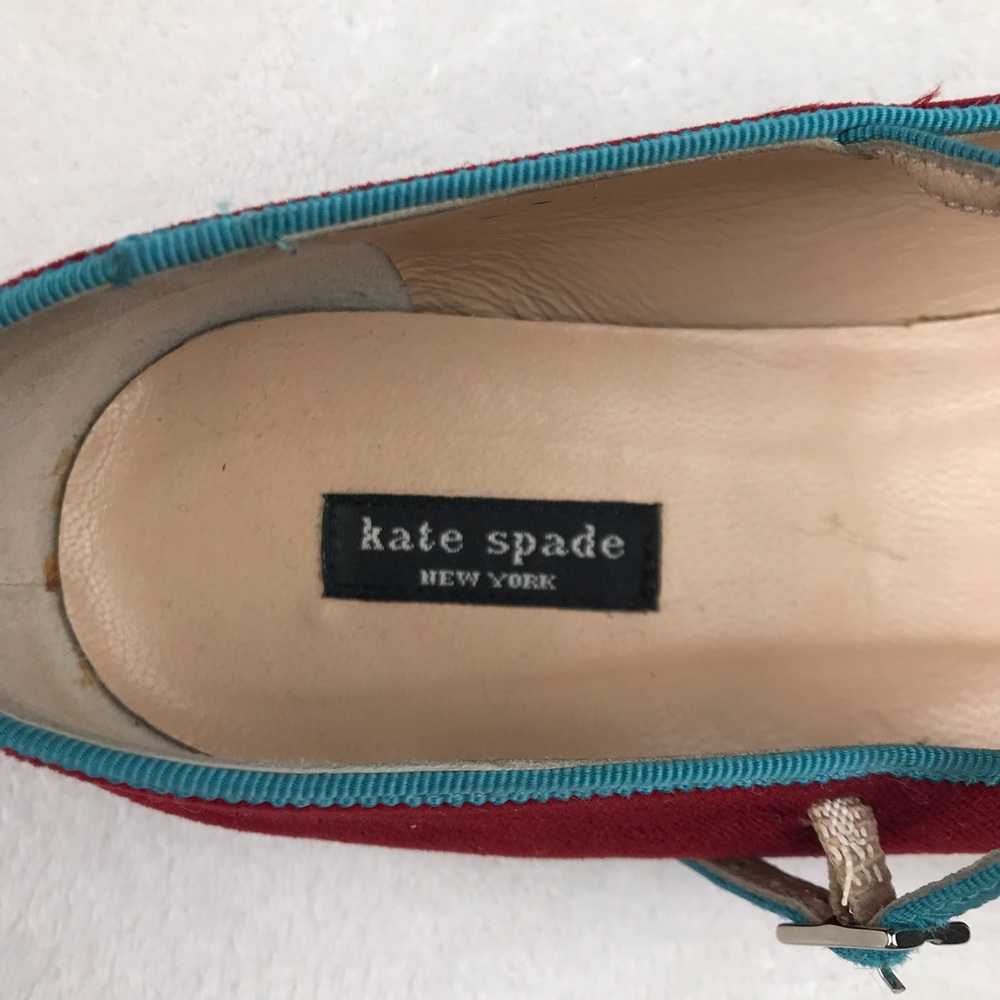 Kate Spade velvet mary janes - Picture 5 of 6